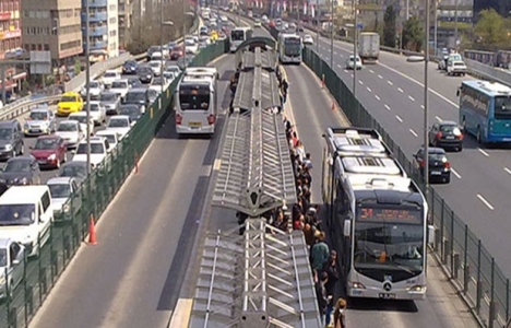 Metrobüs yolunda yenileme çalışması başlayacak!