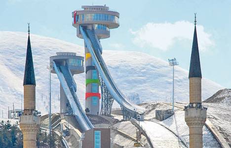 Erzurum Kış Oyunları atlama kulelerindeki çökmenin sebebi araştırılacak!