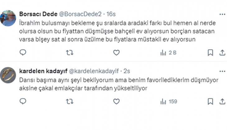 İlan sitelerinde konut fiyatları düşüyor mu? İşte o hesap!