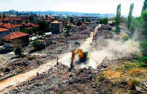 Ankara Ulubey'de 650 gecekondu yıkıldı! 
