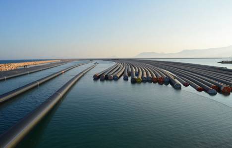 KKTC'ye su götürecek boruların yapımı bitme aşamasında!