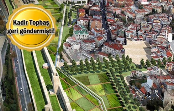 Yedikule Bostanları Rehabilitasyon Projesi'ne onay!