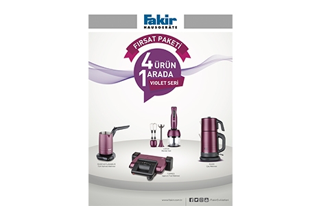 Fakir fırsat paketi ile mutfakta bahar renkleri!