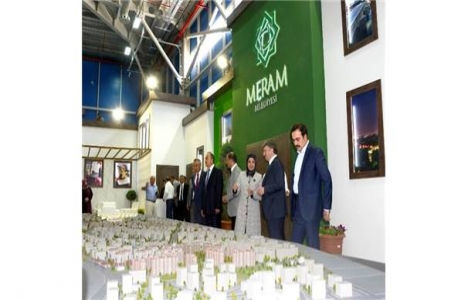 Meram master planı maketine yoğun ilgi!