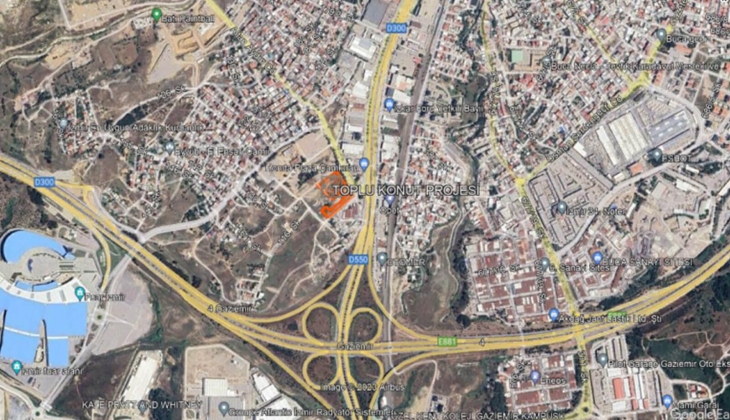 İzmir Gaziemir e 483 konutluk yeni proje geliyor!