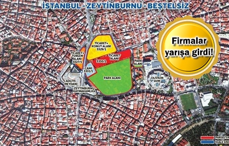 Emlak Konut Zeytinburnu Beştelsiz arsasına 640.1 milyon TL teklif!