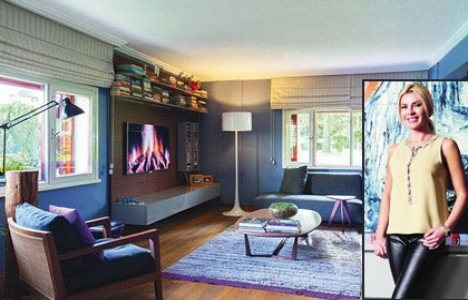 İşte spiker Gülay Afşar'ın evi!