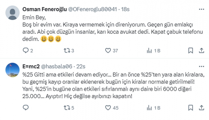 Gazeteci Emin Pazarcı dan kiracı çıkışı: Avukatlara ev kiralanmaz diyorlar, bunun meslekle ilgisi yok!