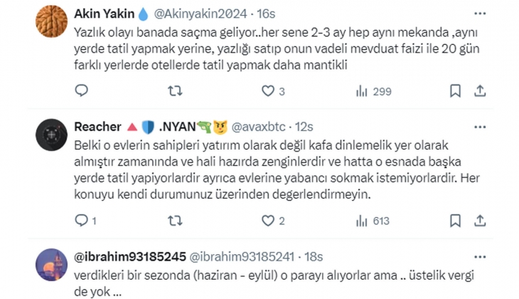 Yazlığını boş tutanlar ve yazlığı olanlar dikkat: Aslında bedava tatil yapmıyorsunuz! 