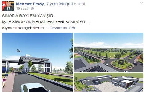 Sinop Üniversitesi Yeni Kampüs Alanı nın inşaatı başladı!