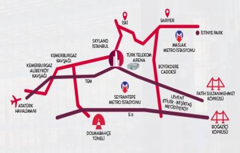 Eroğlu Gayrimenkul Skyland İstanbul satış ofisi!