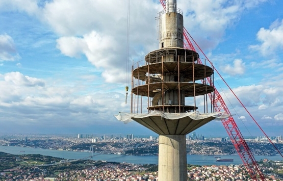 Cumhurbaşkanı Erdoğan Çamlıca Kulesi ni inceledi!