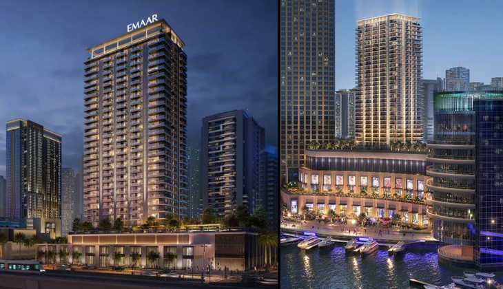 Marina Cove Dubai'de 4.575.888 AED'den başlayan fiyatlarla son konutlar! 