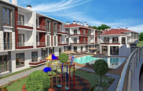 Karasu Ekşioğlu City' de daireler 134 bin 500 TL' den başlıyor!