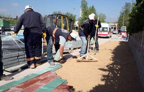 Odunpazarı Gültepe Mahallesi'nde üst yapı çalışmaları devam ediyor!
