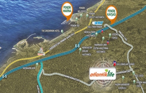 Pendik Atlantik Life Kurtköy fiyat listesi!