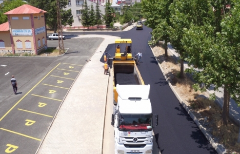 Kahramanmaraş Afşinbey Bey Caddesi asfaltlandı!