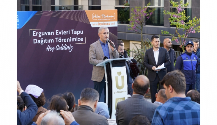 Erguvan Evleri Projesi nin hak sahipleri tapularına kavuştu!