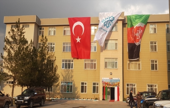 TMV Afganistan'ın başkentinde ilkokulu açtı!