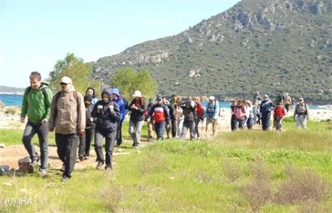 Karia Yolu yürüyüş rotası, ilk yılında 100 bin kişi tarafından gezildi!