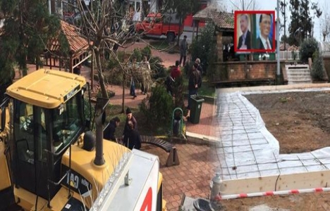 Rize Çayeli'ndeki Mesut Yılmaz Parkı yıkılıp mescit yapılacak!