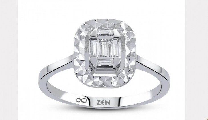 Zen de pırlanta baget yüzükler yüzde 50 indirimle satılıyor! Pırlanta baget yüzük ne kadar? 20 Ocak 2023 fiyat listesi