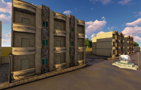 TDV den engelli, yetim ve şehit ailelerine Suriye de konut!