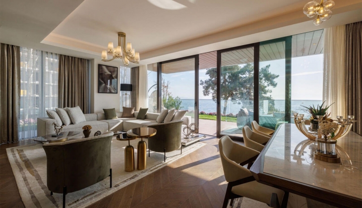 Vesen Yalıları’nın örnek dairesi hazır! Teslimler Mart 2024 te!