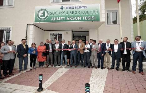 Beykoz Soğuksu Spor Kulübü Tesisleri hizmete açıldı!