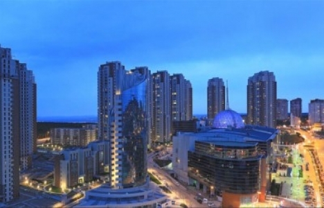 Park Oran Ofis projesi 22 katlı tek blok halinde yükseliyor!