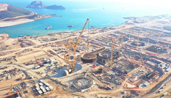 Akkuyu Nükleer Güç Santrali nde yeni adım