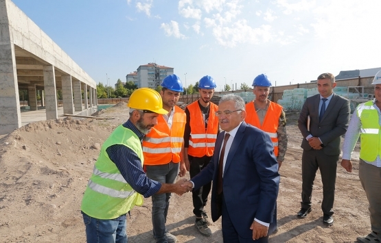 Kayseri Engelsiz Yaşam Merkezi'nin inşaatı tam gaz!