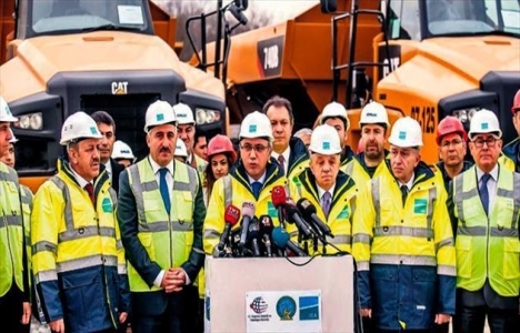 3'üncü Havalimanı inşaatında 3 bin makine çalışacak!