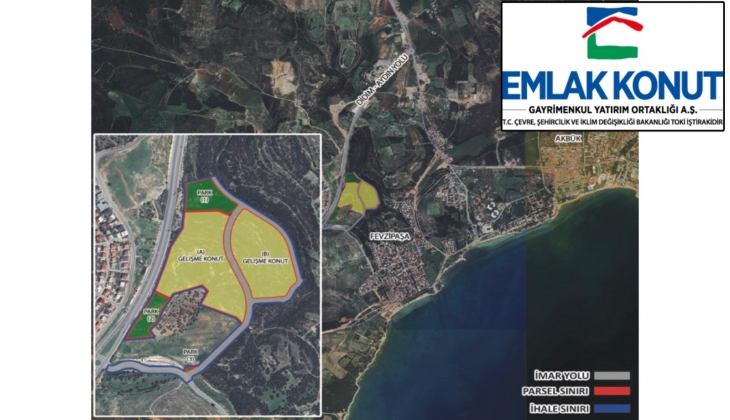 Emlak Konut GYO Didim Fevzipaşa 1. Etap ihalesinin 2. oturumuna 3 milyar 75 milyon TL’lik teklif!