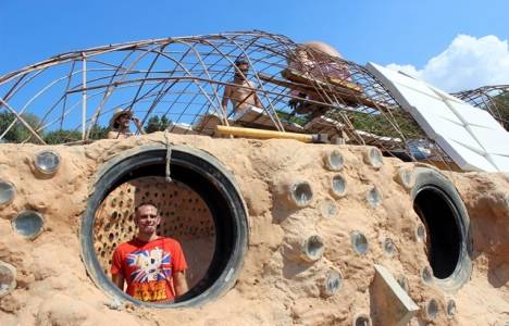 En çevreci ev İzmir'de yapıldı!