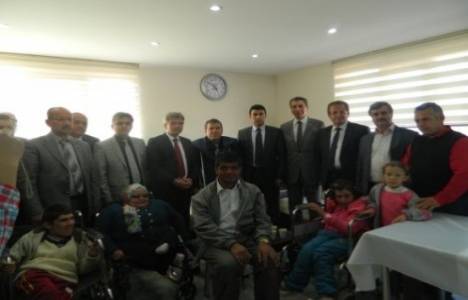 Acıpayam'da engelliler için park ve hizmet binası yapıldı!