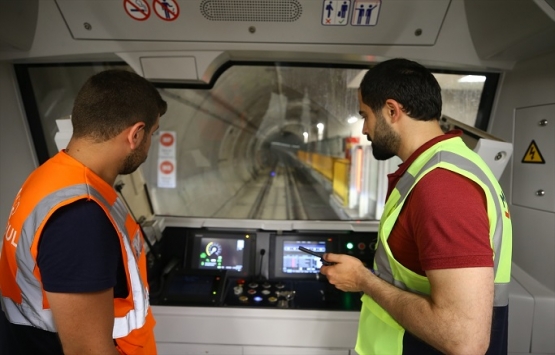 Üsküdar-Ümraniye-Çekmeköy Hattı nın test seferleri sürüyor!