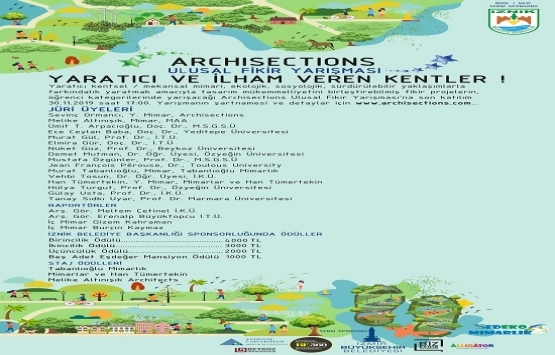 Yaratıcı ve İlham Veren Kentler Ulusal Fikir Yarışması düzenlenecek!