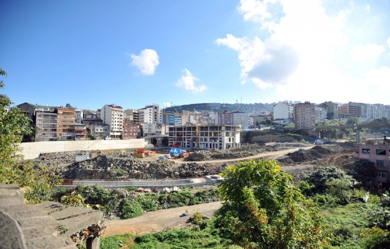 Trabzon Cudibey İlköğretim Okulu'nun kaba inşaatı tamamlandı!