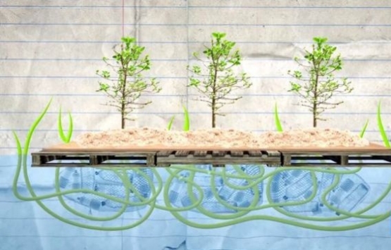 Meksika da 150 bin pet şişe ile ada inşa edildi!