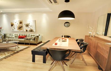 Vadistanbul projesinin örnek dairesinden ilk görüntüler!