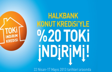 Halkbank’tan TOKİ borçlarına yüzde 20 indirim!
