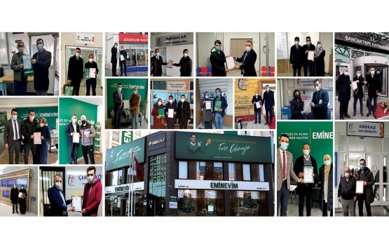 Eminevim den ilk çeyrekte 1.2 milyar TL lik teslimat!