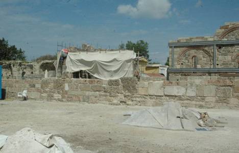 Side Antik Kent AA Bazilikası restorasyonunda sona yaklaşıldı!