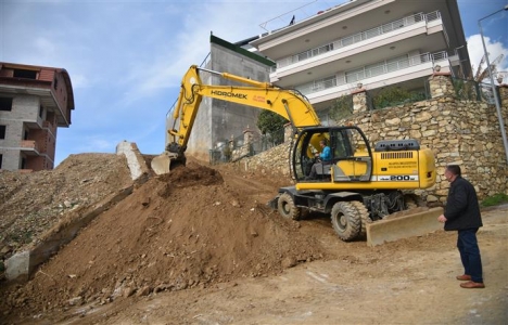 Alanya'da imar yolu ve iyileştirme çalışmaları tam gaz!