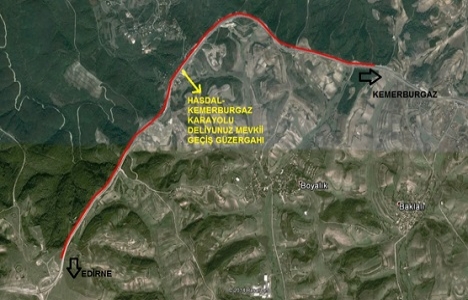 Arnavutköy Deliyunus Mevkii Karayolu Geçişi imar planı askıda!