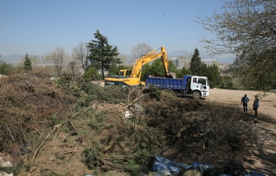 Kocaeli sahra hastanesinin inşaatında son durum!