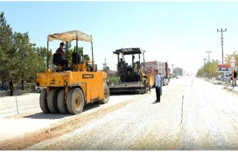 Konya Cihanbeyli'ye 7 milyonluk yol yatırımı!