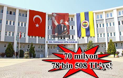 Ataşehir Fenerbahçe Eğitim Kurumları, Milli Emlak'tan satılıyor!