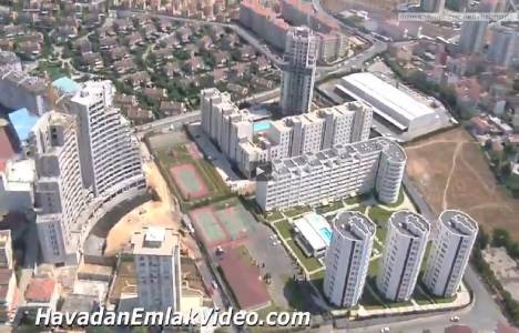 Saloon Residence Ümraniye'nin havadan yeni görüntüleri!